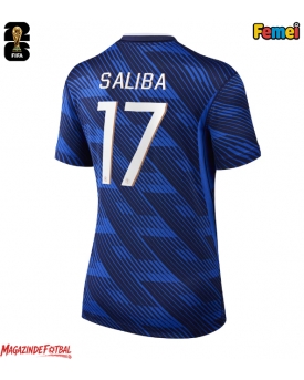 Franța William Saliba #17 Echipament de Fotbal Replică Mondial 2026 Femei Acasa Franța William Saliba #17 Echipament de Fotbal Replică Mondial 2026 Femei Acasa
